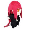 JCvCX Red Hair Girl with Black Overcoat Plush Toy Anime Plush Figure Stuffed Plushies Plush Doll Soft Plush Pillow