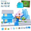 Hycekon Magnetic Building Blocks, 85 Pieces Build Mine Magnetic World Set Magnetic Tiles for Kids Toys for 3 4 5 6 7 8 Year Old Boys Girls Gift