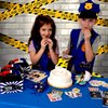 Tigerdoe Police Birthday Party Decorations - Police Party Favors Set for 12 Children - Police Officer Kids Party Favors - Notepads, Whistles, Make-a-Face Stickers, tattoos