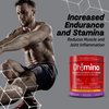 Oh!mino Amino Acid Energy Blend - Sugar-and-Stimulant-Free, Pre-Post Workout Powder, BCAA Amino Acids, Workout Recovery Drink, Muscle Synthesis Activator, Berry Blast, 280 g, 40 Servings