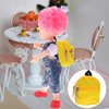 ibasenice Mini Doll Bag Mini Doll Backpack Doll Accessories Doll Backpack Mini Doll Bag Doll Costume Ornament Doll Dressing Bag Miniature Doll Backpack