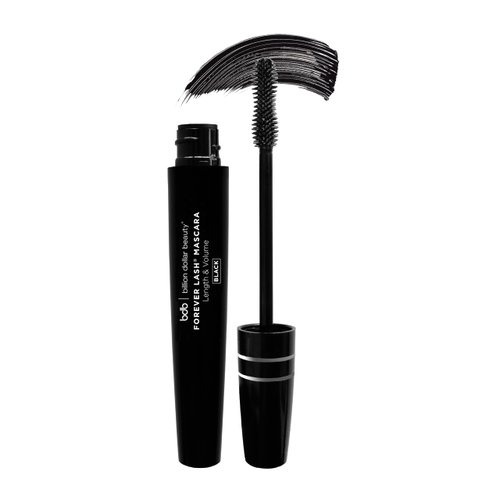 Billion Dollar Brows Forever Lash Mascara, Length & Volume in Seconds, Waterproof Formula, Unique Silicone Wand, Professional Quality, Cruelty Free