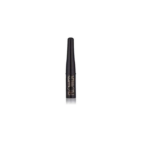 FLOWER BEAUTY Style Eyes Liquid Eyeliner Water resistant Longwearing Liquid Eyeliner Flexistyle Tip for Thin or Bold Lining, Espresso Ink (Pack of 3)