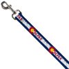 Dog Leash Colfax Colorado Flag Weathered 4 Feet Long 1.0 Inch Wide