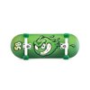 SPITBOARDS 34mm x 96mm Pro Fingerboard Set-Up (Complete) | Real Wood Deck | Pro Trucks with Lock-Nuts and Pro Bushings | Polyurethane Pro Wheels with Bearings | Slimeball (Green Version)