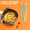 Xloey Air Fryer Parchment Paper, 100 Pcs Unbleached Air Fryer Parchment Paper,9x11 Inch Disposable Air Fryer Liners, Square Air Fryer Liners