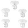 Flange Inserts 13/15/17/19/21mm 5pcs,Suitable for Medela,Spectra 24mm Shields/Flanges,Compatible with Momcozy S12 Pro/S9 Pro/S9/S12 Wearable Breast Pump,Reduce 24mm Tunnel Down to Correct Size
