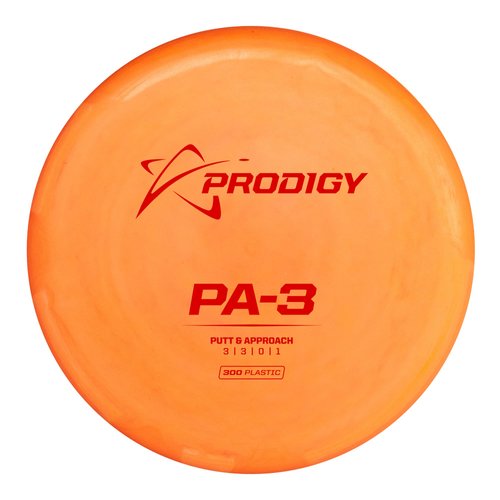 Prodigy 300 PA-3 Putter | Great Beginner Stable Disc Golf Putter | Great Grip for All Conditions | Straight, Stable Flight Path | Colors May Vary (170-174g)