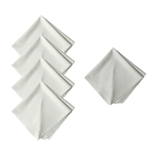 Eyeglasses Cleaning Cloths, Screens, Lens Wipe for All Electronic Device Screens(1 Pack Anti-Fog Wipe, 4 Pack Small Size Microfiber Cleaning Cloths)