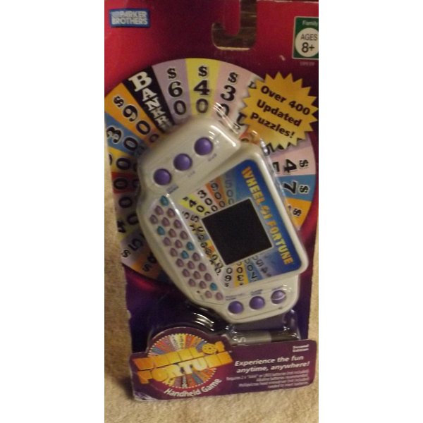 Hasbro Gaming Wheel of Fortune Handheld Electronic Game