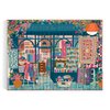 Galison Stitch by Stitch – 1000 Piece Puzzle Fun and Challenging Activity with Bright and Bold Quilting and Crafting Themed Storefront Artwork for Adults and Families