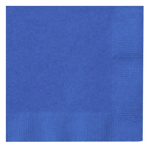 Beverage Napkins 5"X5" 50/Pkg-True Blue