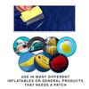 Vinyl Pool Patch Kit Adhesive Repair Slits and Leaks on Inflatable Above Ground Swimming Pool Pack of 2