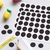 105 Pcs Round Magnets with Adhesive Backing, Flexible Self Adhesive Magnets for Crafts, Small Sticky Magnetic Dots for Hanging & Organizing Light Objects, Magnets for Whiteboard, Fridge, DIY