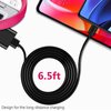 RCBCH 18W Fast Wall Charger USB-C Charging Cord Compatible for Moto G Power 2022/G Stylus 2021, G Fast, G Play, G Pure, G7 Play, Motorola One 5G Ace/Fusion+/Edge Plus/Z4/G100 (6.6FT)
