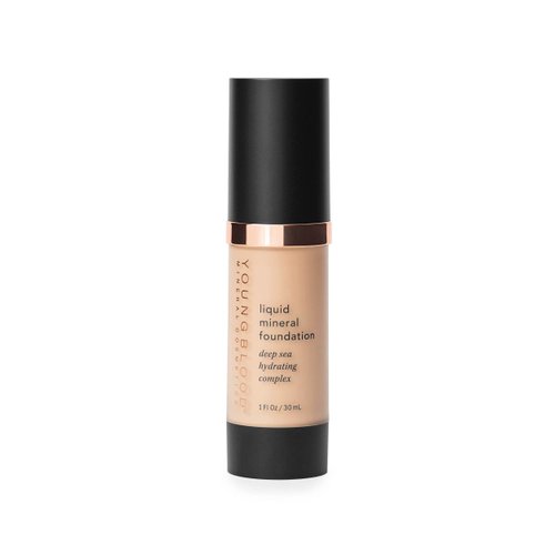 Youngblood Liquid Mineral Foundation, Sun Kissed, Vegan, Cruelty-Free, Gluten-Free