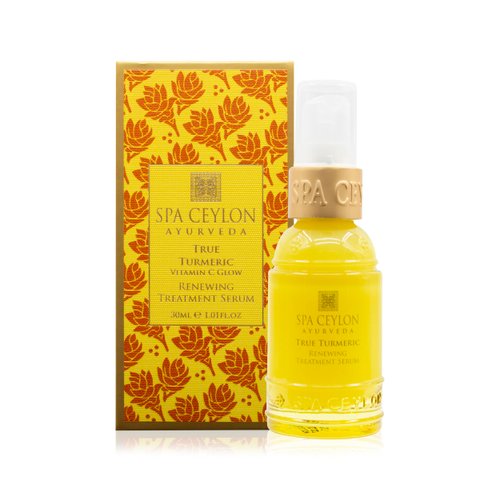 SPA CEYLON True Turmeric Vitamin C Glow Renewing Treatment Serum | Overnight Repair Treatment | Natural | Acne Treatment | Best for Normal to Dull Pigmented Skin