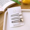 ZHOUMEIWENSP 15Pcs Metal Alligator Hair Clips for Women Girls Cute Star Snap Non Slip Metal Duck Bill Hair Pins for Thick Thin Hair Rustproof Hair Styling Accessories (Style1)