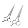 PC 2 PIECES OF 4.5" 5.5" HAIR CUTTING SCISSORS/BARBER SHEARS - ICE TEMPERED - STAINLESS STEEL