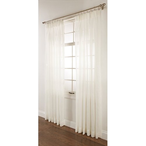 Style Master Splendor Pinch Pleated Drapes Pair, 2 of 48" by 84", Beige