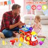 Baby Toys for 1 Year Old Boy Girl Gift Musical Train Baby Toys 6-12 12-18 Months,Early Educational Learning Montessori Kids Toys with Blocks/Light Toddler Christmas Birthday Gifts for 1 2 3 Year Old