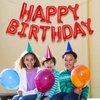 Accevo Red Happy Birthday Banner 16 Inch Mylar Foil Letters Balloons Happy Birthday Balloon for Kids, Child, Adults, Boys & Girls Birthday Banner Birthday Party Decorations Supplies