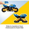 Fisher-Price Imaginext DC Super Friends Batman Toy Figure and Transforming Batcycle for Pretend Play Kids Ages 3+ Years