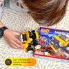 LaQ Hamacron Constructor Monster Truck | 181 Pieces | 5 Models | Age 5+ | Creative, Educational Construction Toy Block | Made in Japan