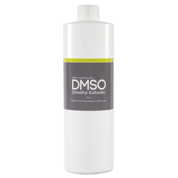 DMSO 16 oz. Pure 99.995% Liquid | USP Grade Dimethyl Sulfoxide | Non-diluited | Low Odor | BPA Free