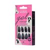 KISS Gel Fantasy Sculpted Halloween Press-On Nails, Purple, Medium, Almond, 31 Ct.