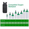 Oxygen Tank Backpack Portable Oxygen Cylinder Bag Carrying Travel Storage Fits M2 M4(A) M6(B) ML6 M7 M9(C)