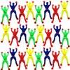ArtCreativity Sticky Wall Climbers, 24PCS Mountain Climber Figures, Stretchy Sticky Toys for Kids, Anxiety Relief Toys, Party Favors for Kids, Great Gift Idea for Boys and Girls