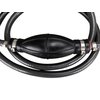 Pactrade Marine Grey Durable Fuel Line Assembly Hose Barbs Rubber Primer Bulb Lengthy 7 ft feet Resistant Material Cover Fuel Flow (5/16" Hose, Universal - No Connector)