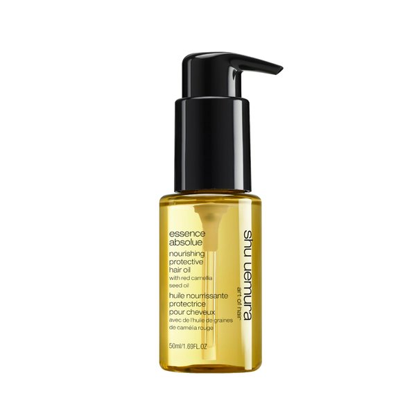 Shu Uemura Essence Absolue Nourishing Protective Hair Oil | Lightweight Multi-Benefit Hair Oil | Hydrates, Adds Shine, and Reduces Frizz | With Japanese Camellia Oil | For All Hair Types