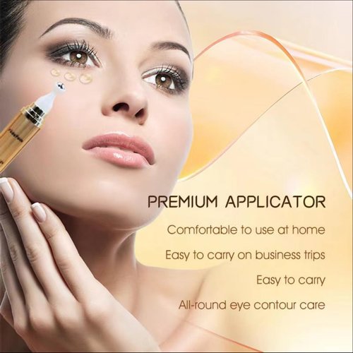 Retinol eye cream for puffiness and bags under eyes Puffy eyes treatment Under eye cream for puffiness and bags EYE wrinkle cream Eye roller for puffy eyes 360° Roller Massage Ball