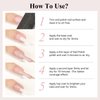 Bevimee Nude Nail Polish Quick Dry, Natural Sheer Color Nail Lacquer, Long Lasting & Fast Drying, Nail Pigment Oil-Based for Nail Art, Fingernail Concealer Polish, 1PC 12ML for French Manicure