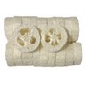 2cm Natural Loofah Cuts Loofah Slices for Soap Making or Soap Dish Pack of 20
