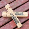 Fartime 2 PCS-Wooden Train Whistle Musical Toy for Kids (4 Tone)