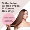 MILANO COLLECTION Essentials Ultra Hydrating Detangler for Human Hair Wigs, Hair Extensions, and Hair Pieces, Lightweight Leave-in Conditioner, Detangler Hydration Lotion, Premium Wig Care Products