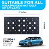 TrunkNets Inc Bumper Tow Hook License Plate Mount Bracket For Volkswagen MK7 Golf GTi 2015 2016 2017 2018 2019