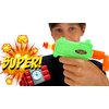 JA-RU Mini Foam Dart Gun (2 Toy Gun Pistol) w/ 5 Refill Soft Bullet Foam Darts for Kids. Fidget Gun Toy, Bulk Party Favors for Boys, Treasure Chest Toys. 5483-2s