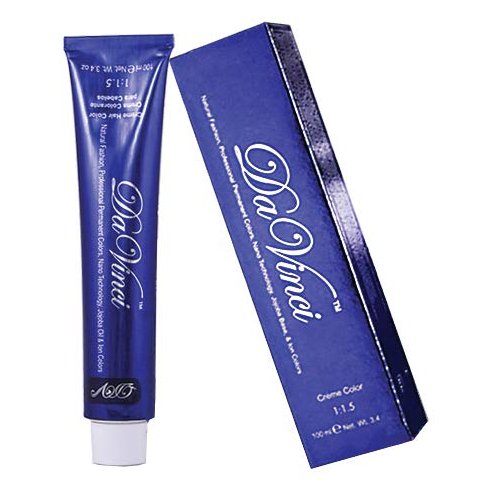 Davinci Permanent Hair Color 10a Ultra Light Ash Blonde 3.4 Oz (Pack of 2)