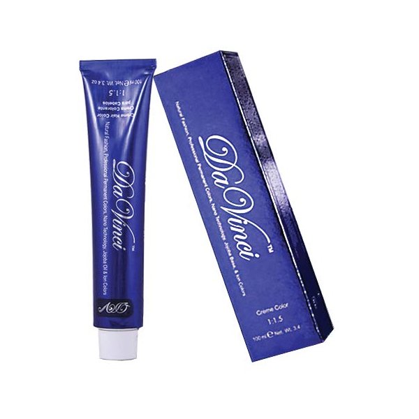 Davinci Permanent Hair Color 10a Ultra Light Ash Blonde 3.4 Oz (Pack of 2)