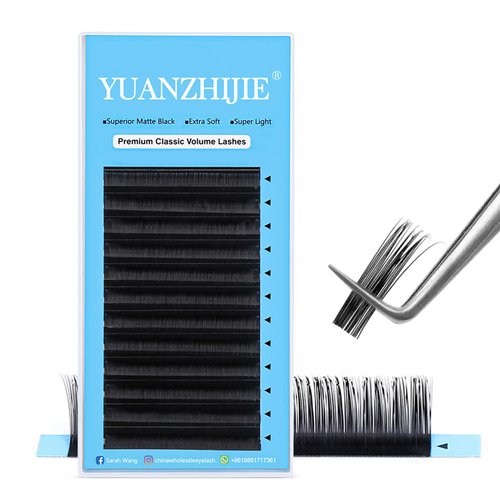 Eyelash Extensions 0.15 D Curl 8-15Mixed Tray Lash Extensions Individual Classic Lash Soft Matte Dark Professional Eyelashes Extension (0.15-D-8-15Mix)