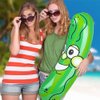 ArtCreativity 36 Inch Pickle Inflates, Set of 2, Inflatable Food Toys with a Cute Smile, Fun Birthday Party Decorations Supplies, Durable Water Pool Toys for Kids, Fun Pickle Party Favors