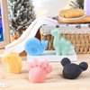 KECUCO Konjac Baby Bath Sponge for Bathing, Classic Shapes Natural Bath Sponges for Infants, Toddler, Newborns, Natural and Safe Plant-Based Konjac Baby Bath Accessories, 5PCS (Set-1)