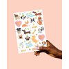 xo, Fetti Dog Temporary Tattoos for Kids - 44 Glitter Styles | Animal Birthday Supplies, Pet Lover Party Favors, Woof Arts and Crafts