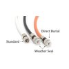 THE CIMPLE CO 25 Feet - Flexible RG6 Coaxial Cable for TV - RG6 Coax Cable for Internet - 25 FT Coaxial Cable for Internet - Double-Shielded Coax - Flexible Coaxial Cable - 25 Foot (7.5 Meters), White