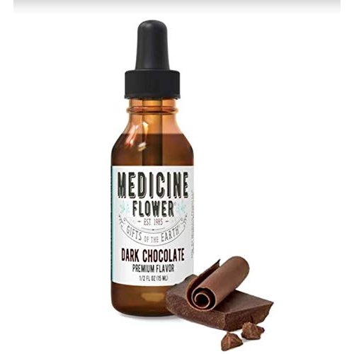 Flavor Extract Natural Dark Chocolate Culinary Use By Medicine Flower 1 oz