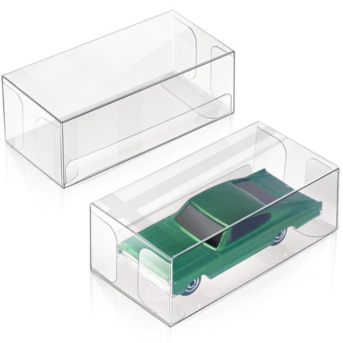 Storage Display Case Compatible with Hot Wheels, 1/64 Scale Model Car Display Case Protector Compatible with Hot Wheels and Matchbox -(Ultimate 25 Packs)